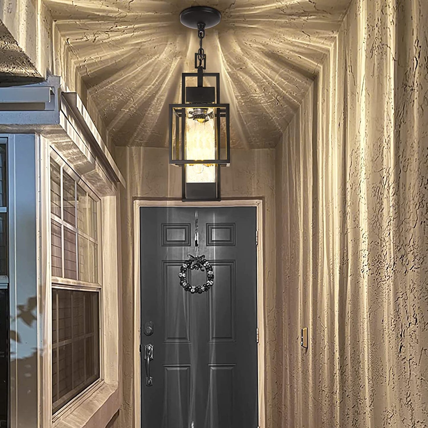 PARTPHONER Water Glass Outdoor Indoor Pendant Light